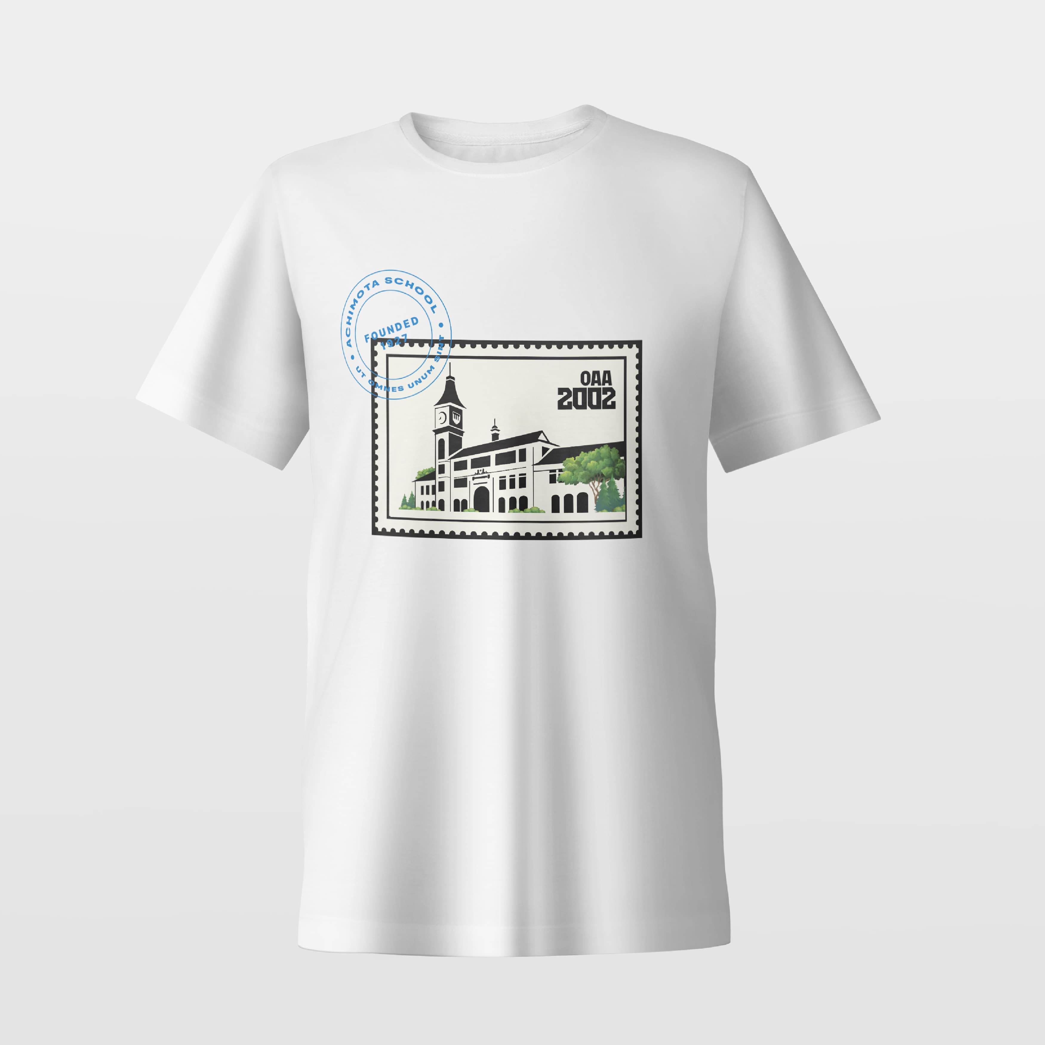 T-Shirt (White Postal Stamp)